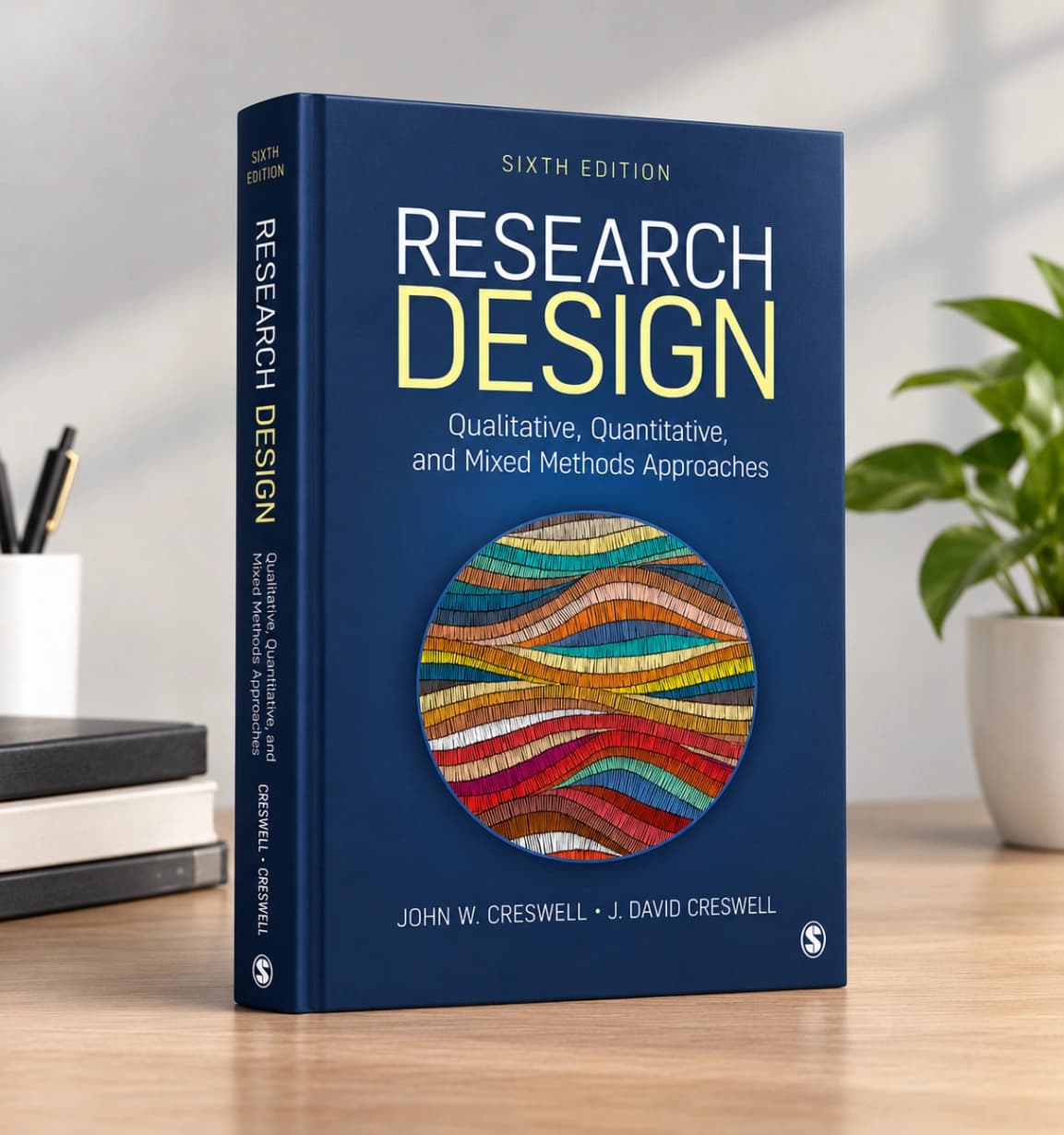 Book cover: Research Design Qualitative, Quantitative, and Mixed Methods Approaches | Sixth Edition |